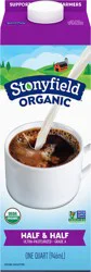 Stonyfield Organic Half & Half 1 qt