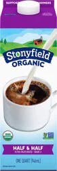 Stonyfield Organic Half & Half 1 qt