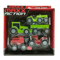 Maxx Action Micro Farm Vehicles - 5pk