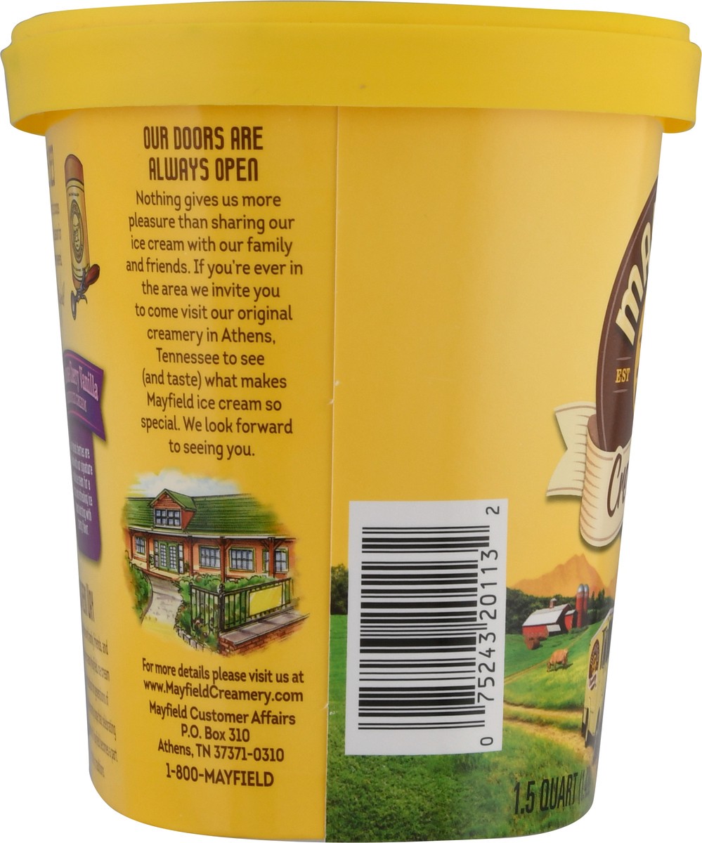 slide 3 of 9, Mayfield Whitehouse Cherry Vanilla Ice Cream Tub - 1.5 Quart, 1.5 qt