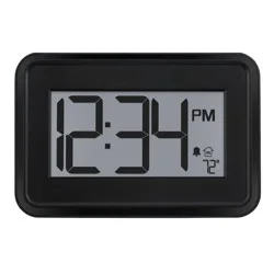 La Crosse Technology Digital Clock With Temp And Timer