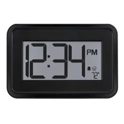 La Crosse Technology Digital Clock With Temp And Timer