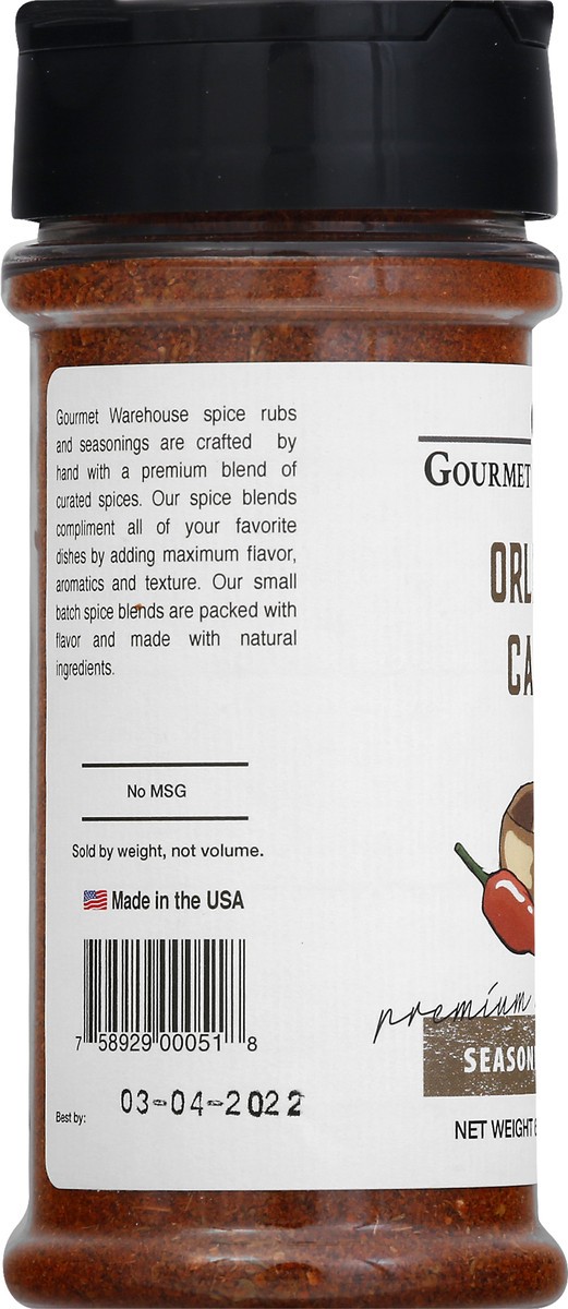 slide 8 of 12, Gourmet Warehouse Orleans Cajun Seasoning & Rub 6 oz, 6 oz