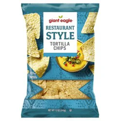 Giant Eagle Tortilla Chips, Restaurant Style