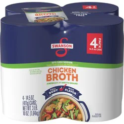 Swanson Natural Goodness Lower Sodium Chicken Broth