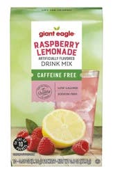 Giant Eagle Raspberry Lemonade Sugar Free Drink Mix - 10 oz