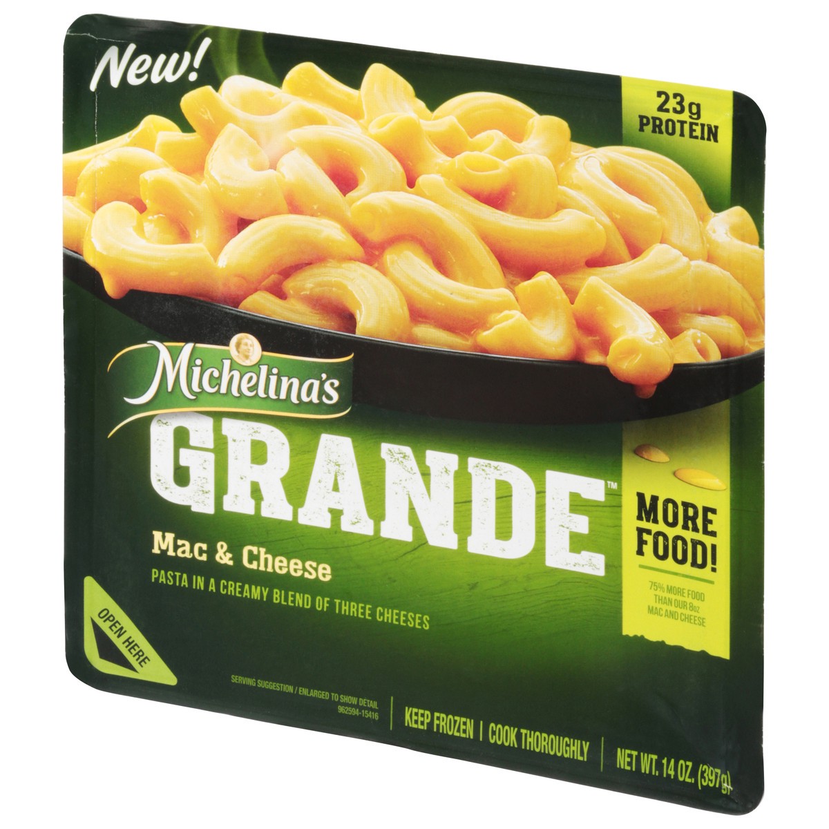 slide 7 of 9, Michelina's Grande Mac & Cheese 14 oz, 14 oz