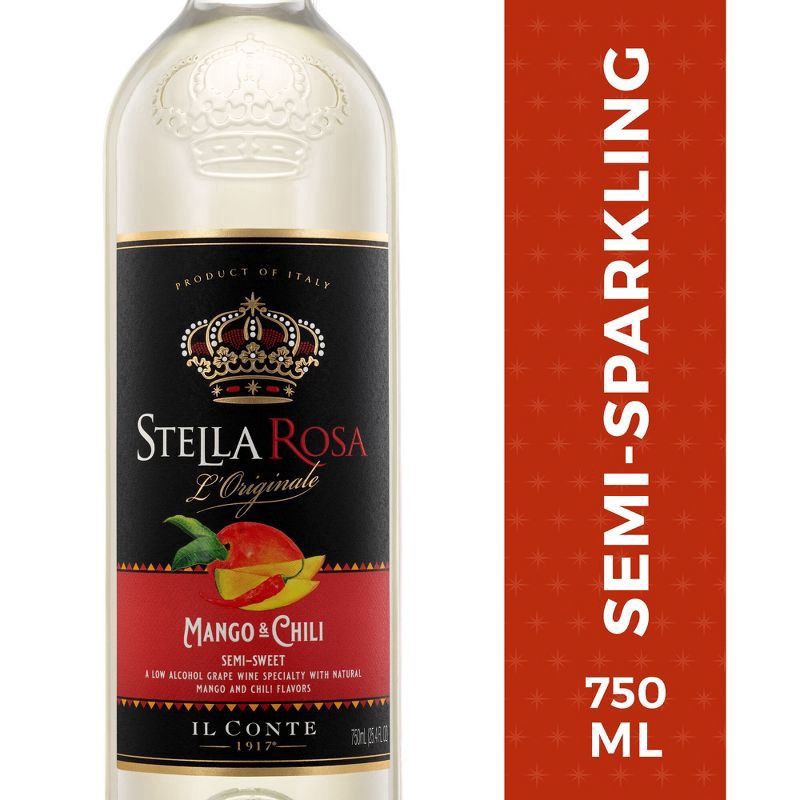 slide 4 of 9, Stella Rosa Semi-Sweet Mango & Chili Wine 25.4 fl oz, 25.4 fl oz