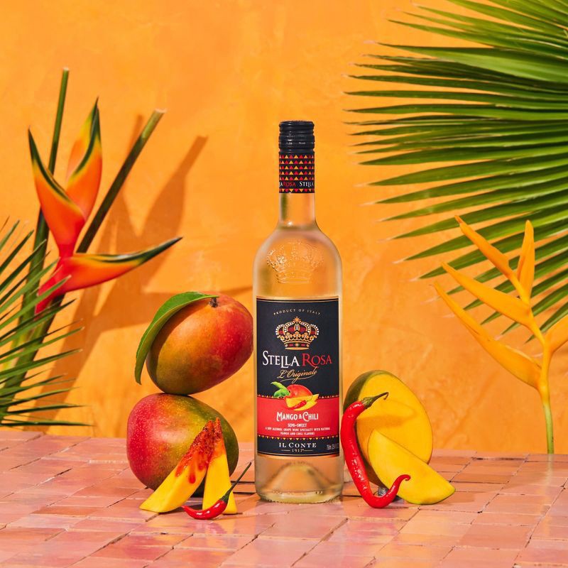 slide 2 of 9, Stella Rosa Semi-Sweet Mango & Chili Wine 25.4 fl oz, 25.4 fl oz
