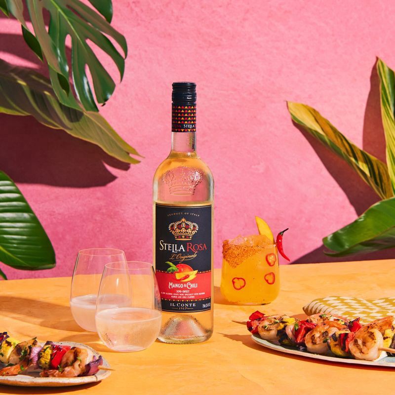 slide 5 of 9, Stella Rosa Semi-Sweet Mango & Chili Wine 25.4 fl oz, 25.4 fl oz