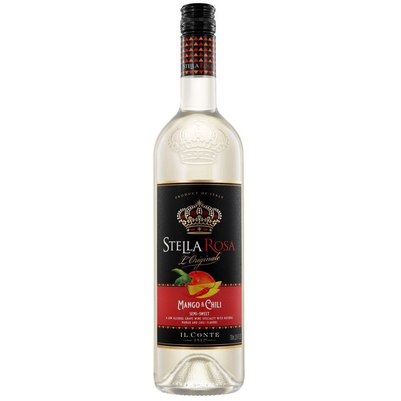 slide 1 of 9, Stella Rosa Semi-Sweet Mango & Chili Wine 25.4 fl oz, 25.4 fl oz