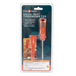 Fire & Feast Digital Meat Thermometer Black