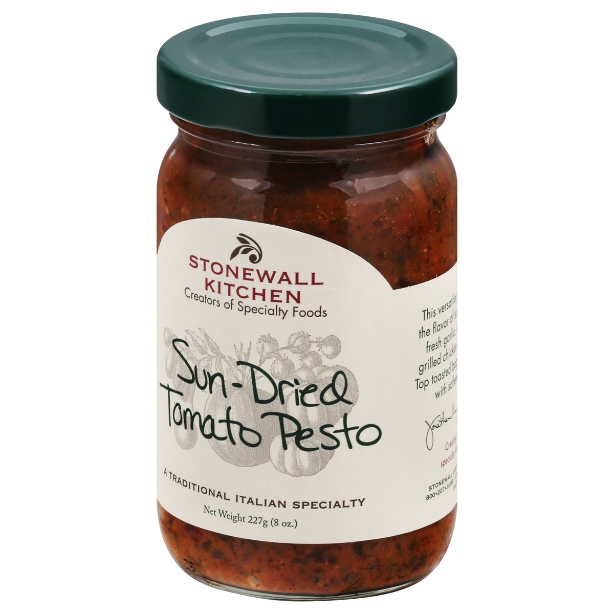 slide 9 of 9, Stonewall Kitchen Sun-dried Tomato Pesto, 8 oz