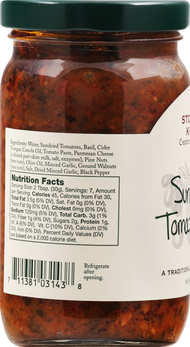 slide 3 of 9, Stonewall Kitchen Sun-dried Tomato Pesto, 8 oz