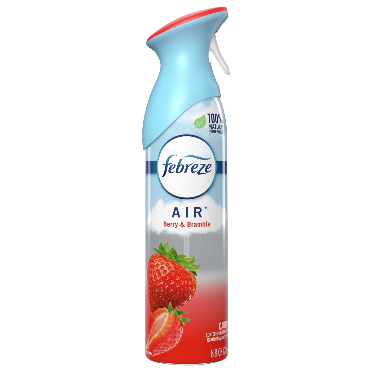 slide 1 of 4, Febreze Air Effects Odor-Eliminating Air Freshener Berry & Bramble Aerosol Can, 8.8 oz
