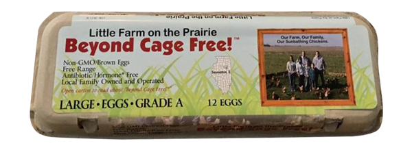 slide 1 of 1, Little Farm On The Prairie Beyond Cage Free! Eggs, 12 ct