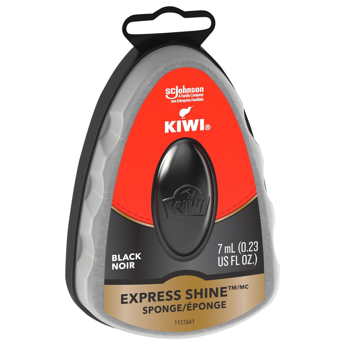 slide 2 of 5, KIWI Express Black Instant Shine Sponge, 0.2 oz
