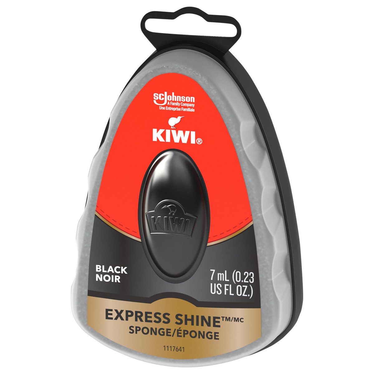 slide 3 of 5, KIWI Express Black Instant Shine Sponge, 0.2 oz