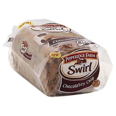 slide 1 of 5, Pepperidge Farm Swirl Chocolatey Chip Bread, 14 oz