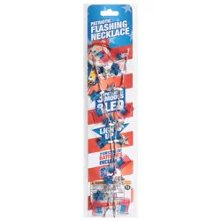 Magic Seasons Patriotic Flashing Necklace 1 Each
