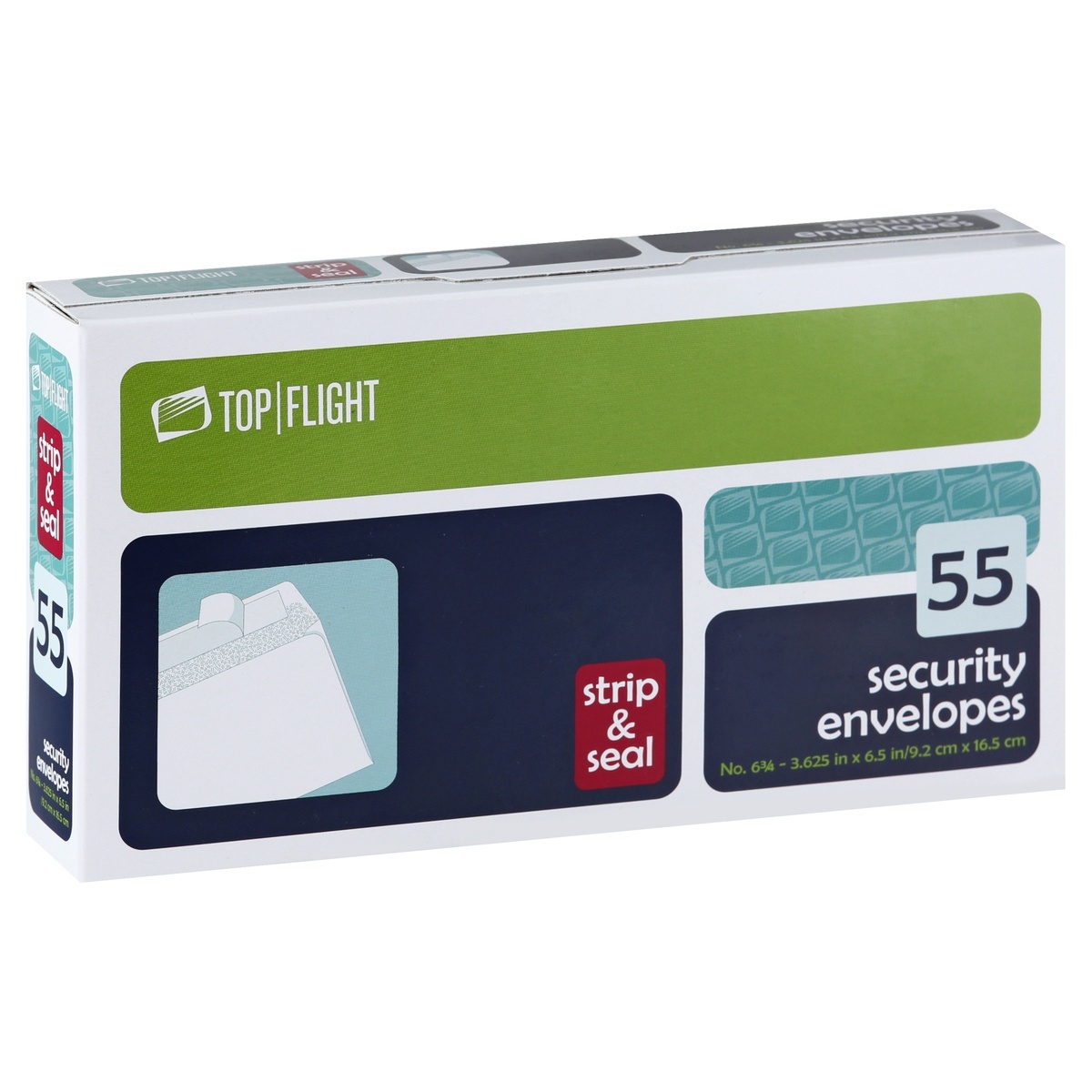 slide 1 of 1, Top Flight Envelopes 55 ea, 55 ct