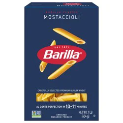 Barilla Mostaccioli 1 lb