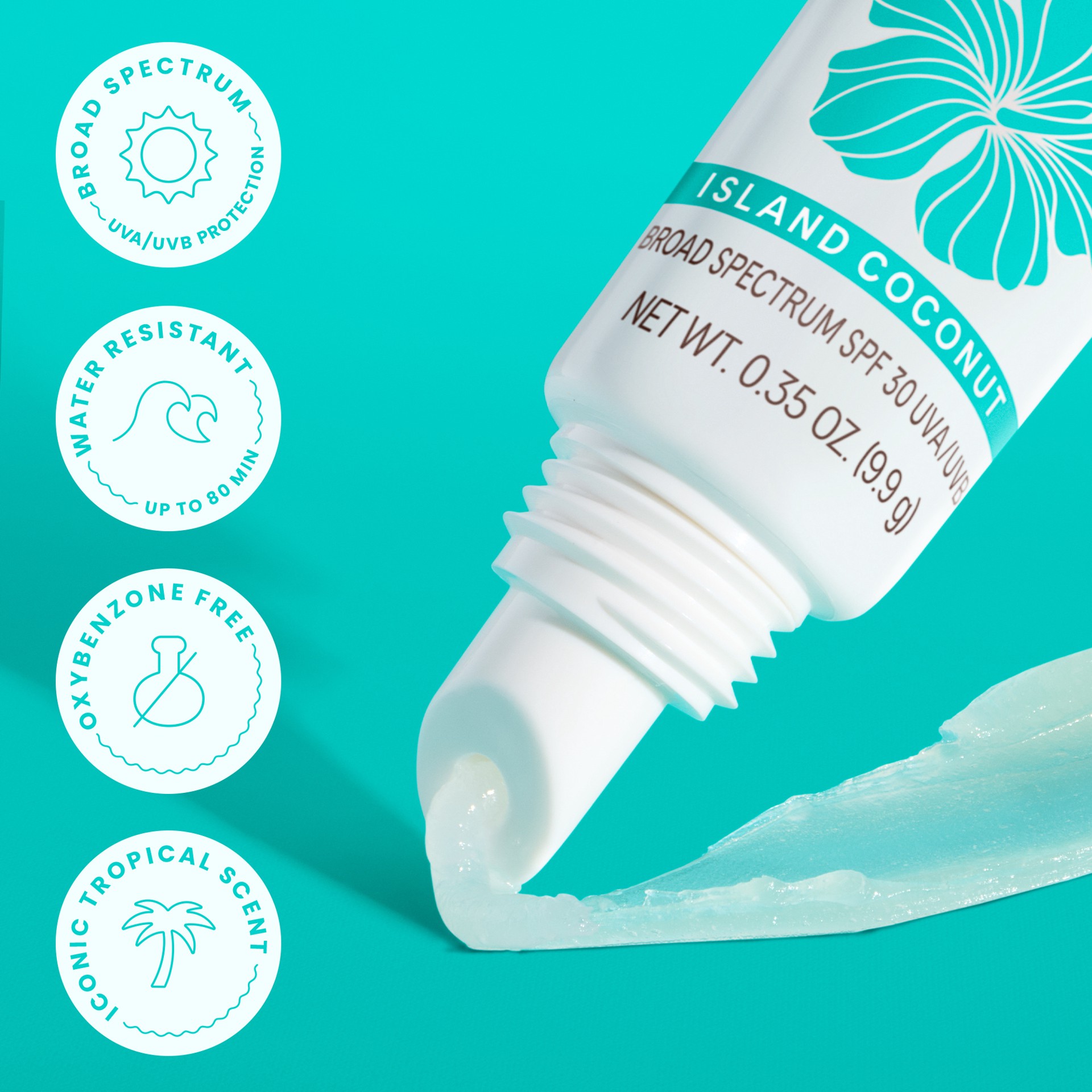 slide 4 of 10, Hawaiian Tropic Sunscreen Broad Spectrum SPF 30 Lip Balm 0.35 oz, 0.35 oz