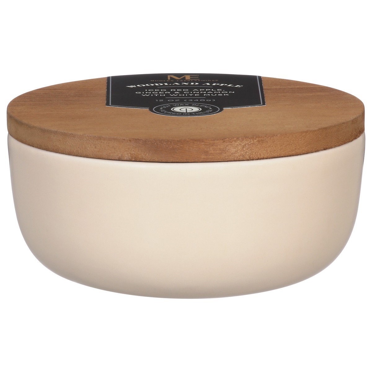 slide 1 of 9, Modern Expressions Woodland Apple Candle 1 ea, 1 ct
