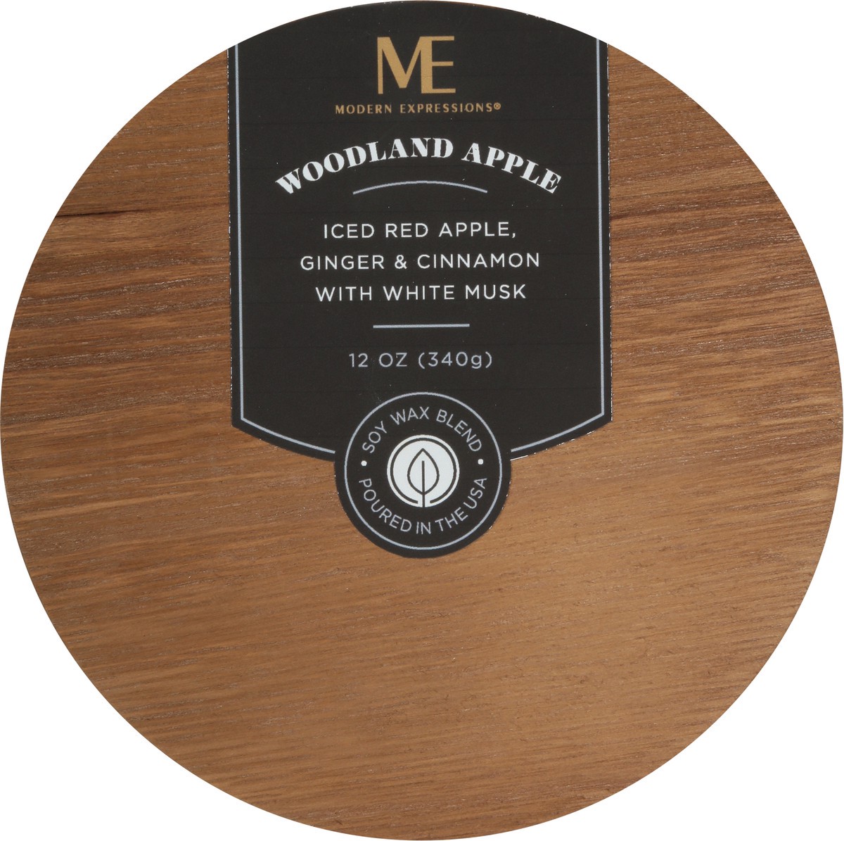 slide 5 of 9, Modern Expressions Woodland Apple Candle 1 ea, 1 ct