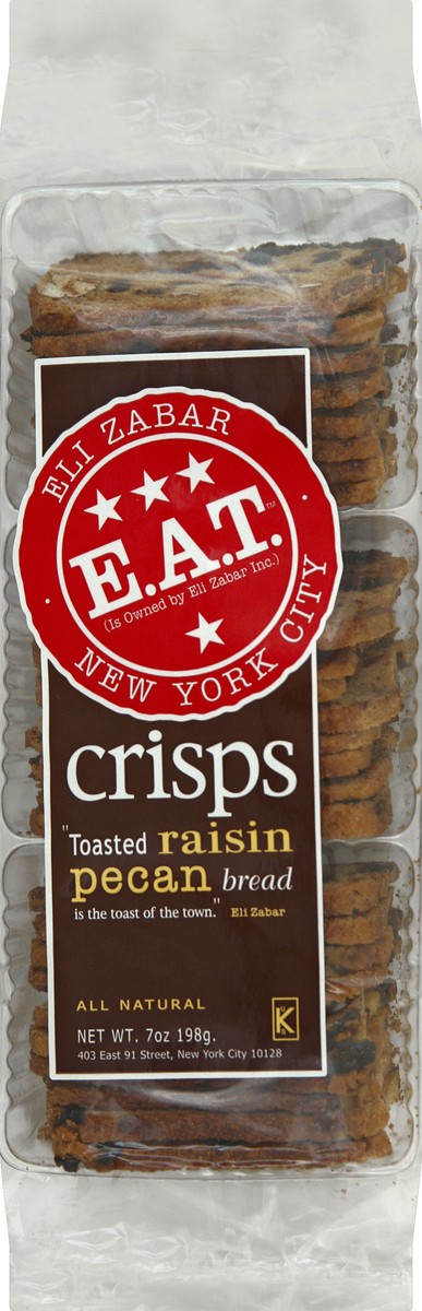 slide 1 of 5, Eli Zabar Crisps 7 oz, 7 oz