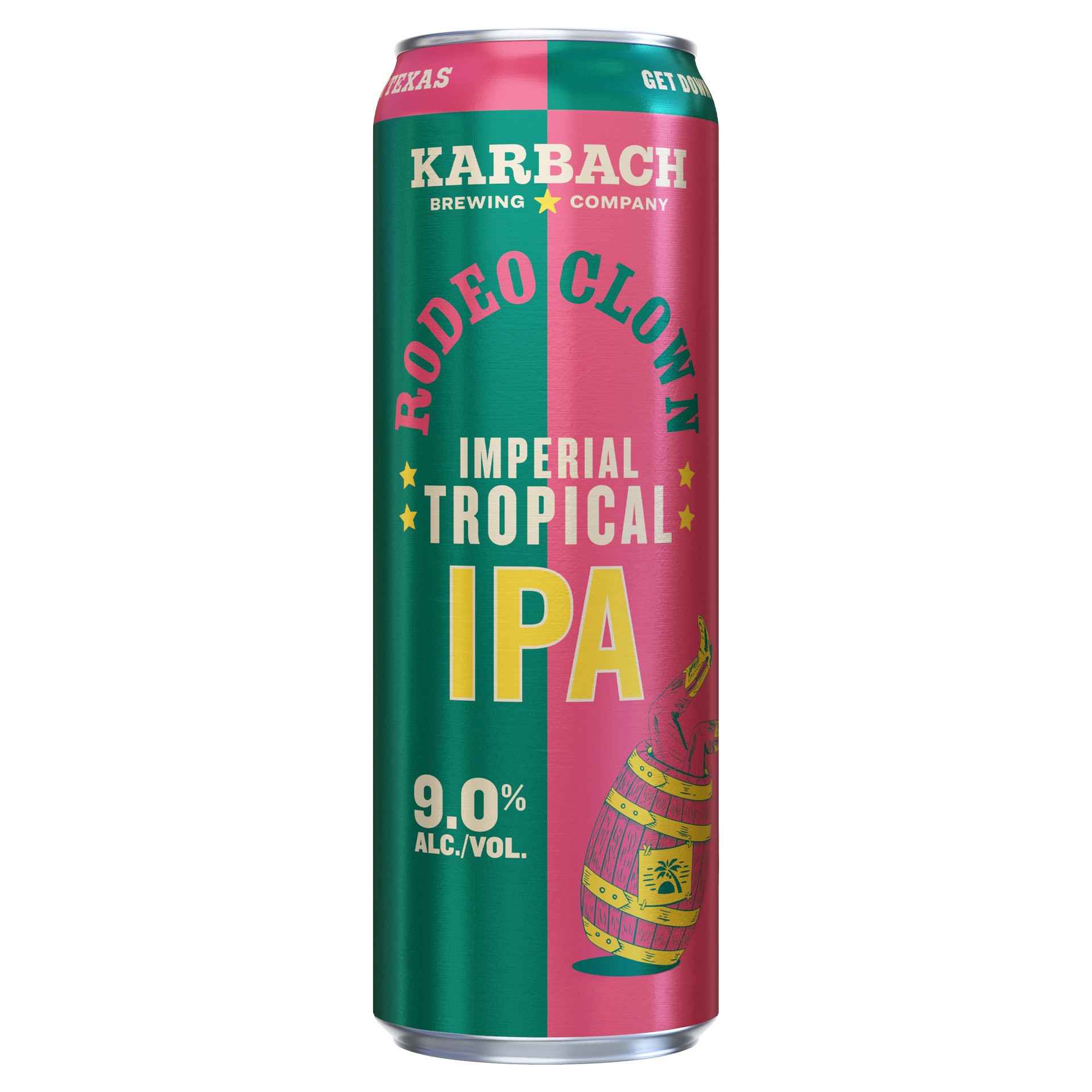 slide 1 of 1, Karbach Brewing Co. Rodeo Clown Imperial Can, 19.2 fl oz