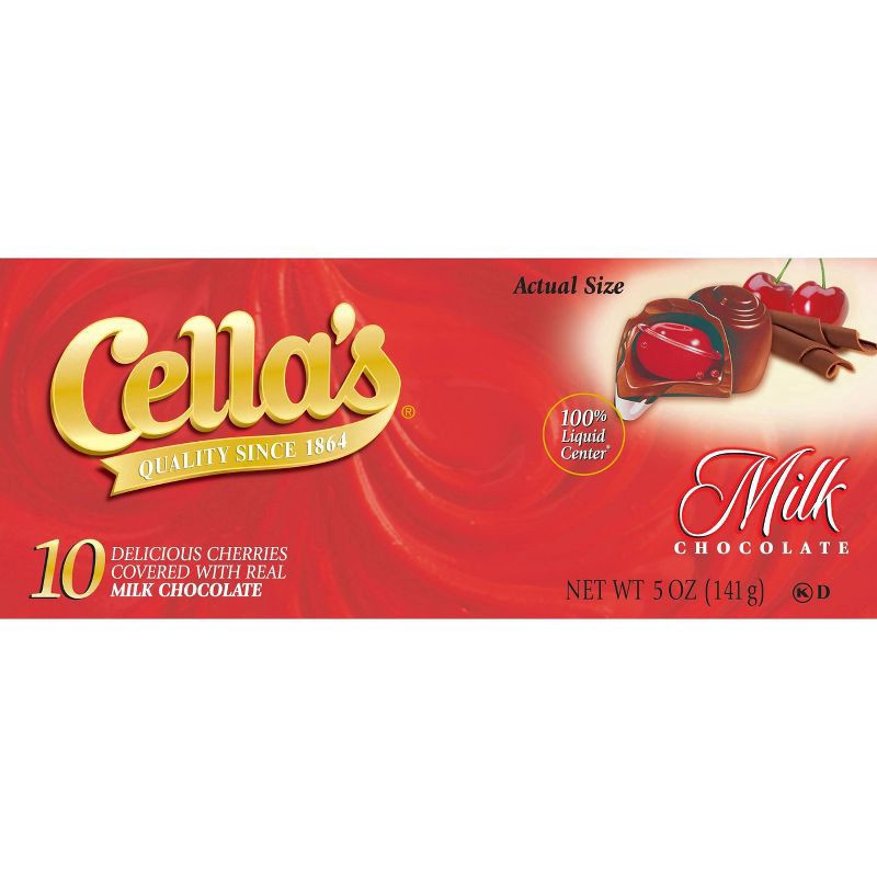 slide 1 of 9, Cella's Milk Chocolate Cherries 10 ea, 8 oz