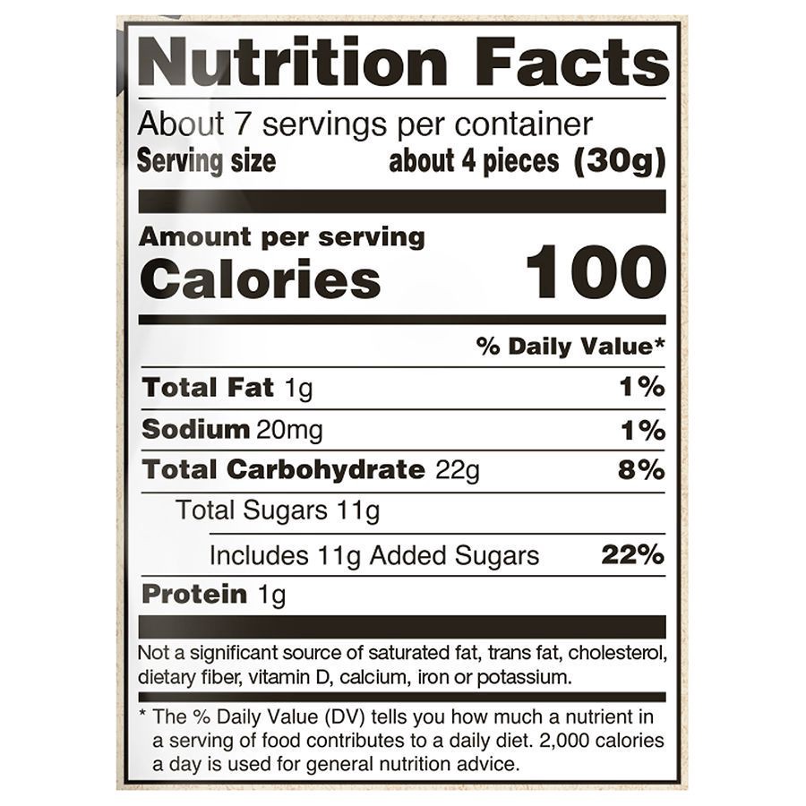 slide 5 of 5, Nice! Black Licorice - 7 oz, 7 oz