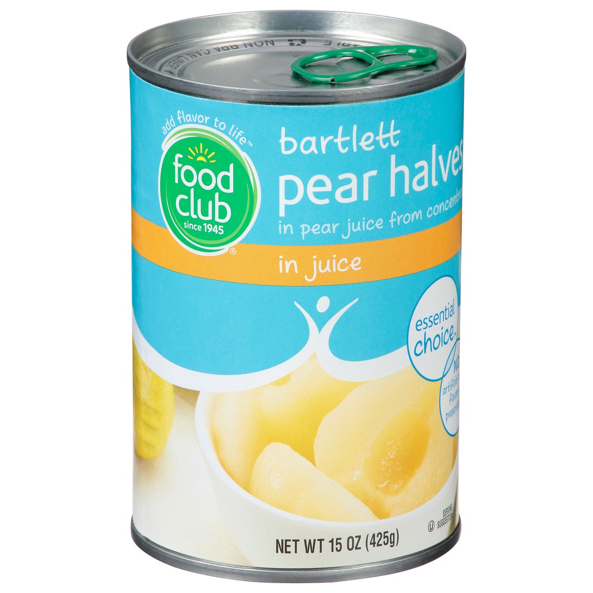 slide 2 of 11, Food Club Essential Choice Bartlett Pear Halves in Juice 15 oz, 15 oz