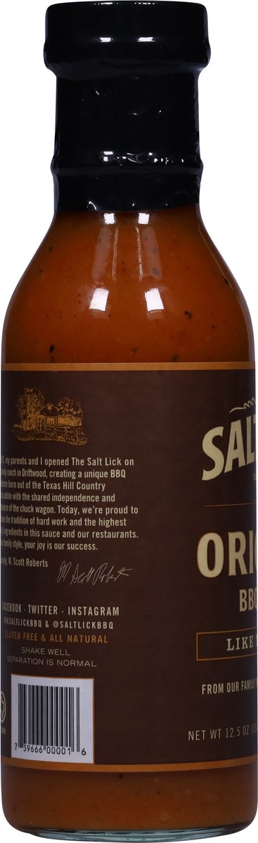 slide 14 of 14, The Salt Lick Original BBQ Sauce - 12 oz, 12 oz
