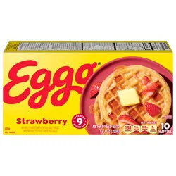Eggo Frozen Waffles Strawberry