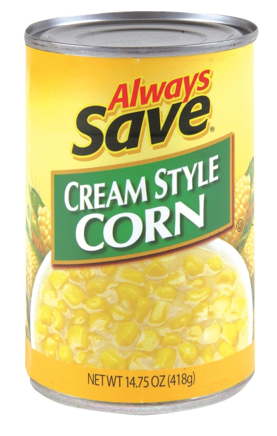 slide 1 of 1, Always Save Cream Corn, 15 oz