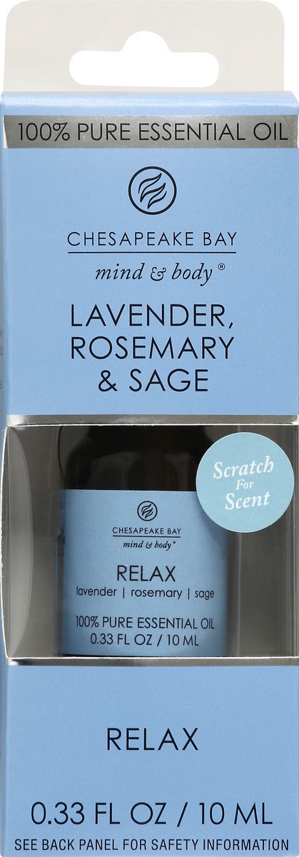 slide 6 of 9, Chesapeake Bay Candle Chesapeake Bay Essential Oil Relax, 0.33 oz