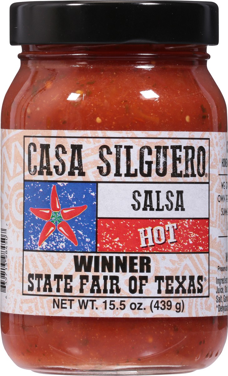 slide 5 of 13, Casa Silguero Hot Salsa 15.5 oz, 15.5 oz