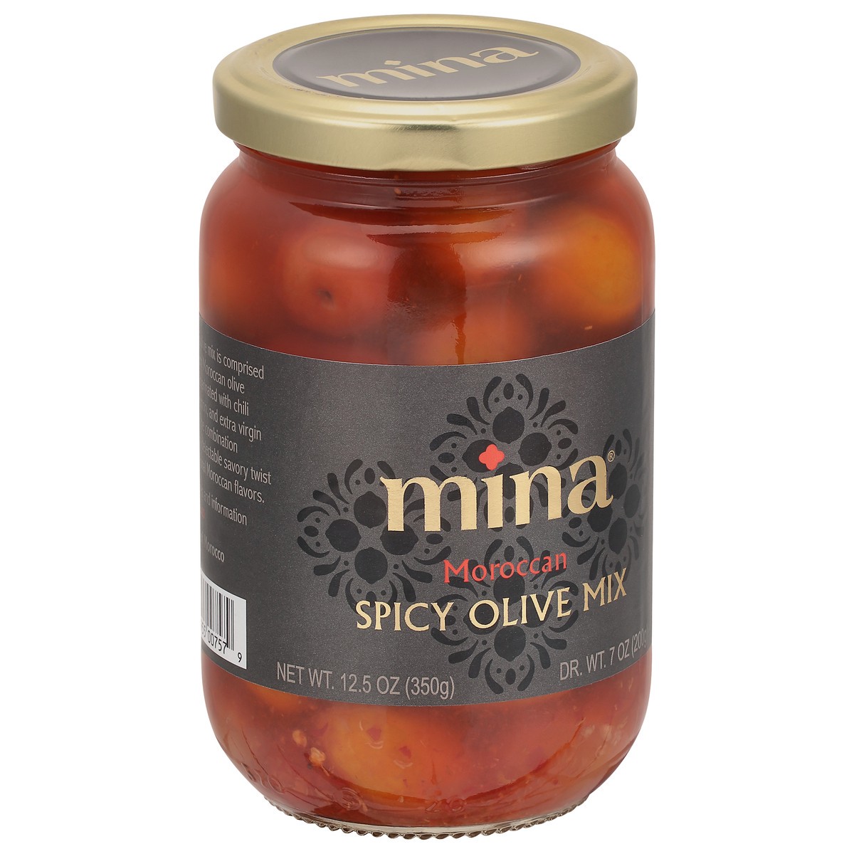 slide 8 of 13, Mina Olive Mix, Spicy, Moroccan 12.5 Oz, 12.5 oz