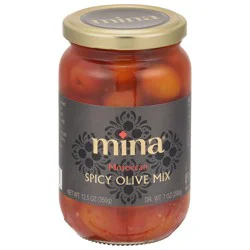Mina Olive Mix, Spicy, Moroccan 12.5 Oz