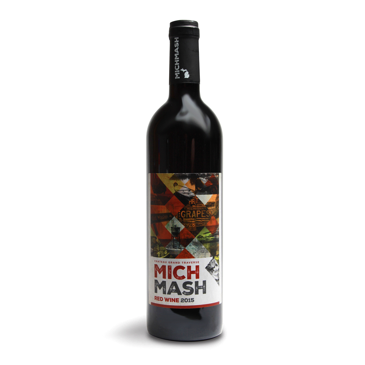 slide 1 of 1, Chateau Grand Traverse Mich Mash Red Blend, 750 ml