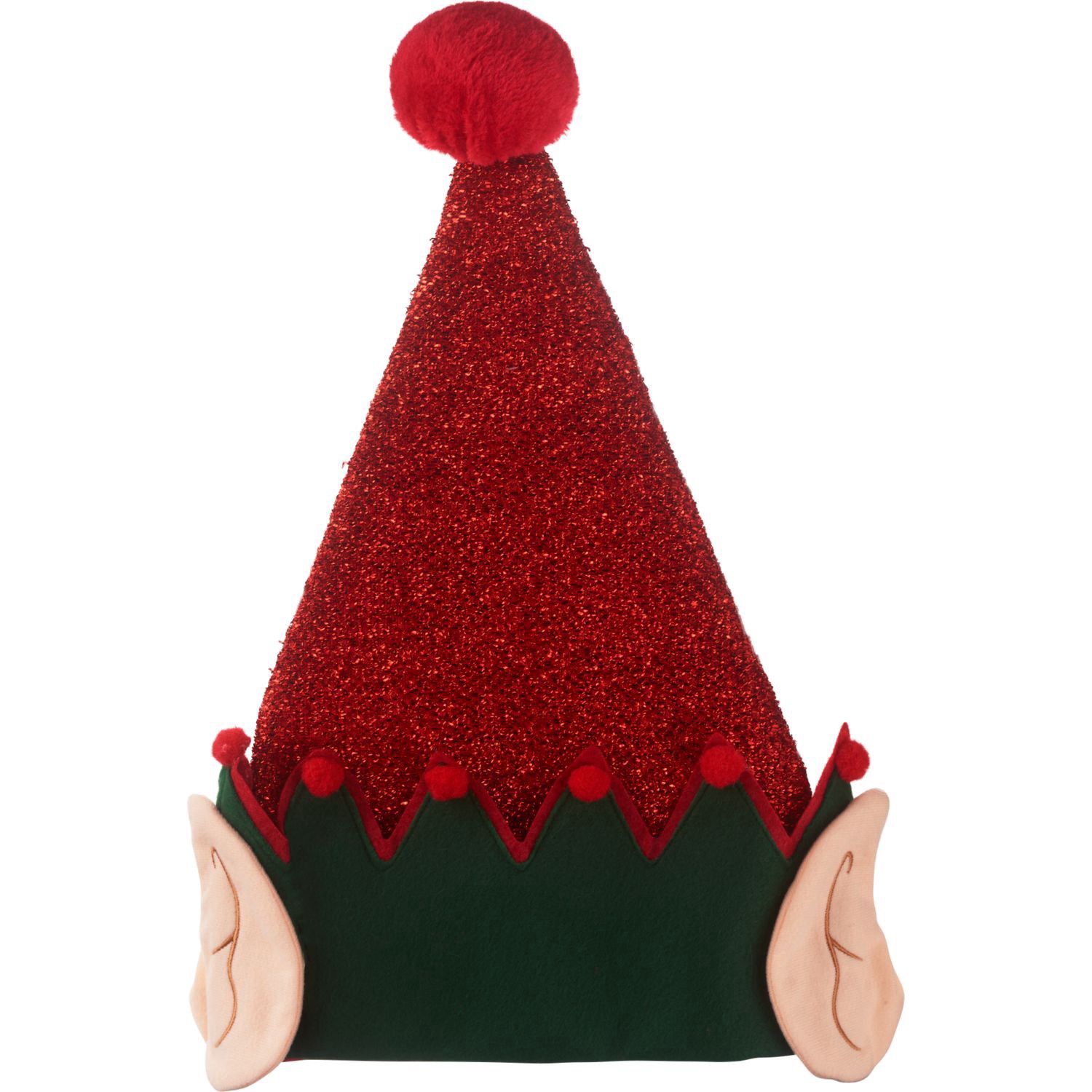 slide 4 of 5, 17''Tinsel Elf Hat, 1 ct