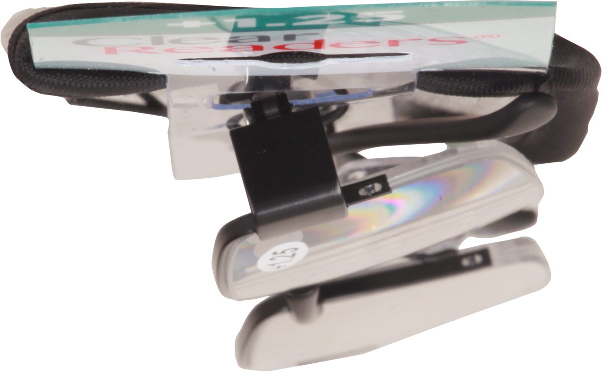 slide 4 of 9, Clear Readers +1.25 Eyeglasses 1 ea Card, 1 ct