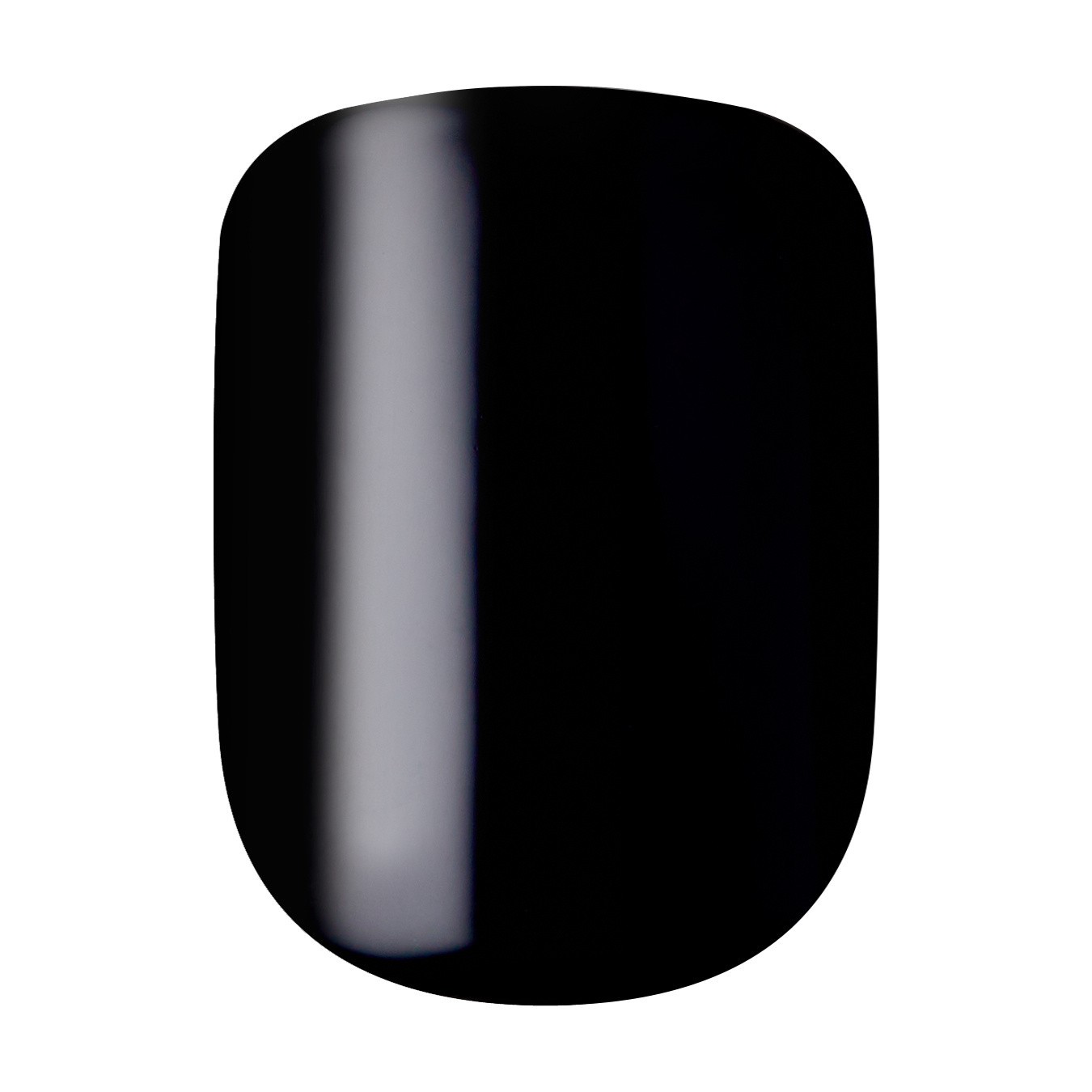 slide 4 of 5, imPRESS Color Press-On Nails, No Glue Needed, Black, Short Square, 33 Ct., 33 ct