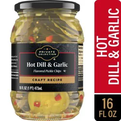 Private Selection® Hot Dill and Garlic Flavored Pickle Chips