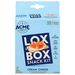ACME Cream Cheese Lox in a Box Snack Kit 3.25 oz