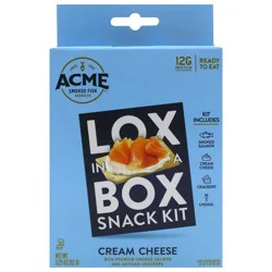 ACME Cream Cheese Lox in a Box Snack Kit 3.25 oz