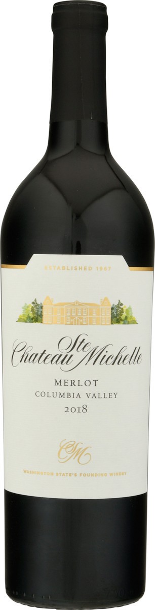 slide 1 of 8, Chateau Ste. Michelle Columbia Valley Merlot 750 ml Bottle, 750 ml