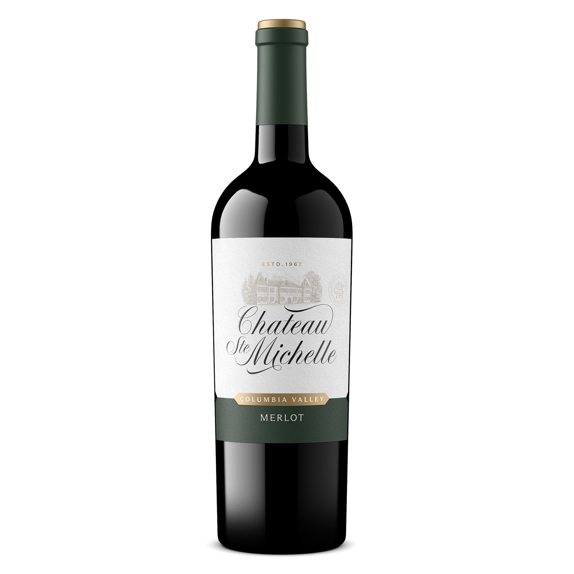 slide 1 of 8, Chateau Ste. Michelle Columbia Valley Merlot 750 ml Bottle, 750 ml